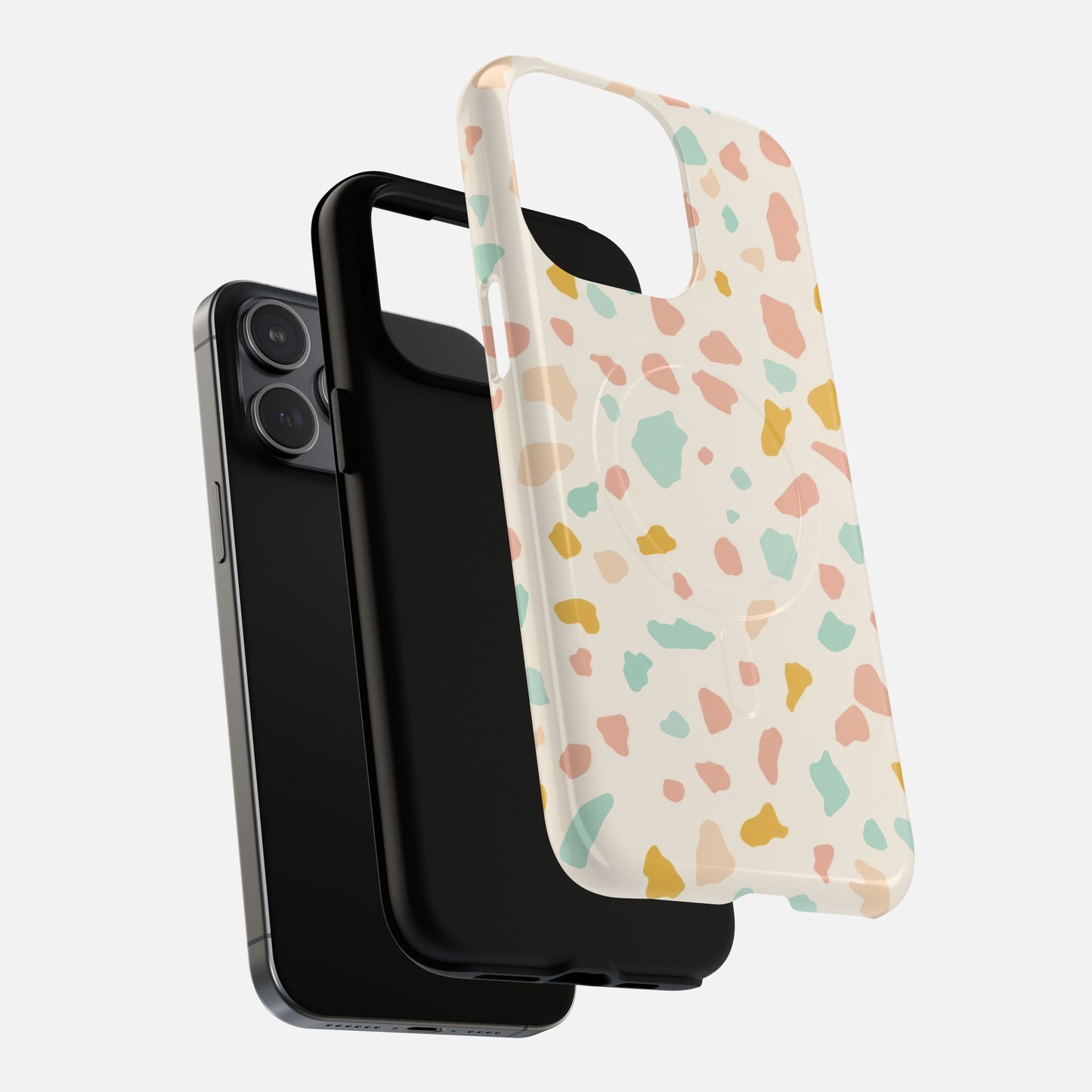 Terrazzo Pastel iPhone Case — Tough Magnetic | MagSafe Compatible