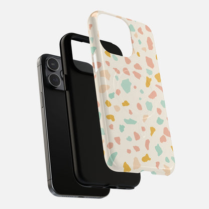 Terrazzo Pastel iPhone Case — Tough Magnetic | MagSafe Compatible