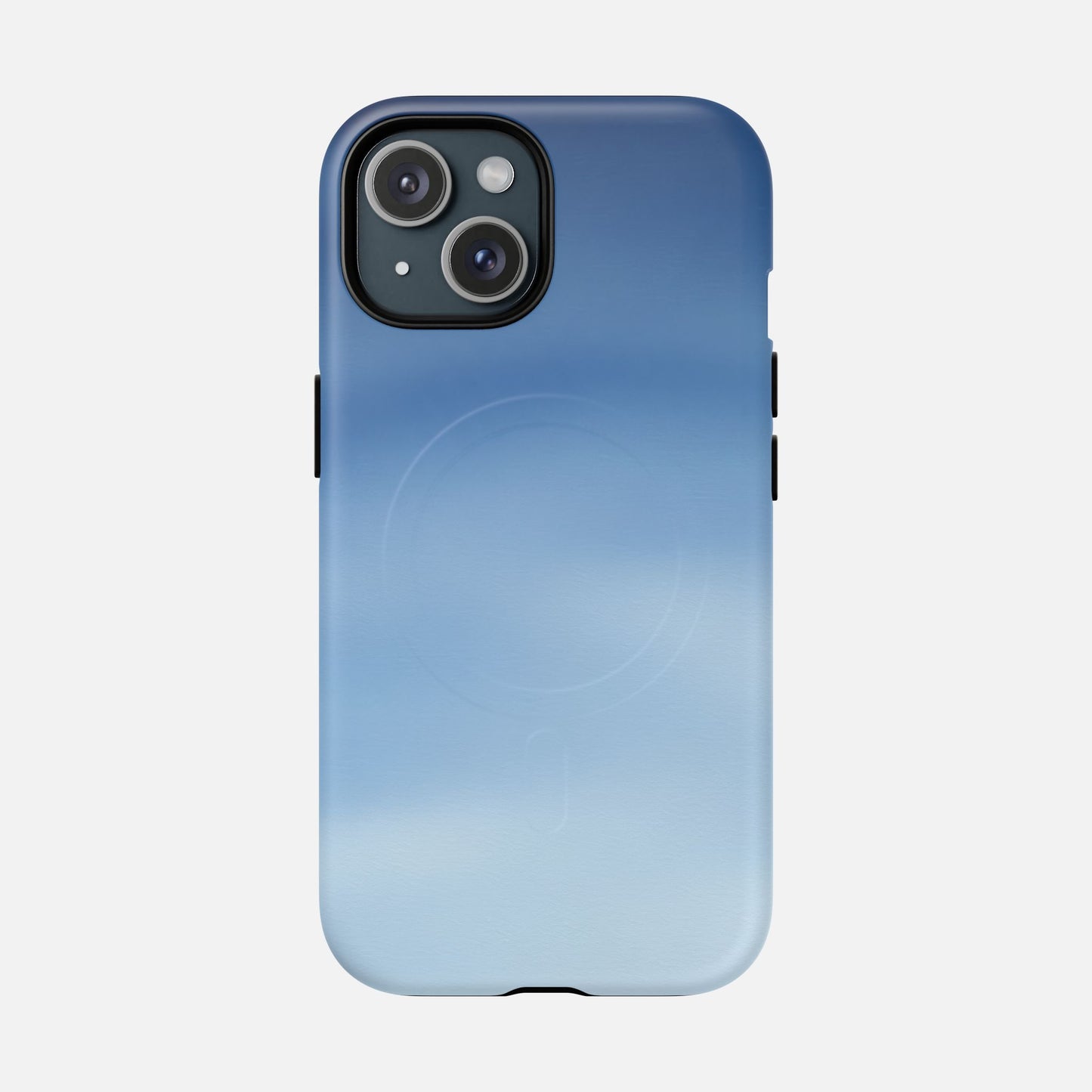 Gradient Blue iPhone Case — Tough Magnetic | MagSafe Compatible