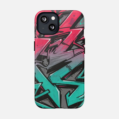 Graffiti Street Art Tough Magnetic Phone Case iPhone 13 Matte Phone Case