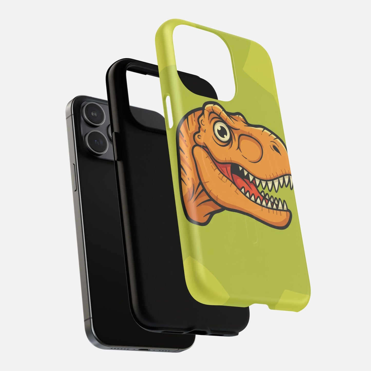 Dino Roar iPhone Case — Tough Magnetic | MagSafe Compatible