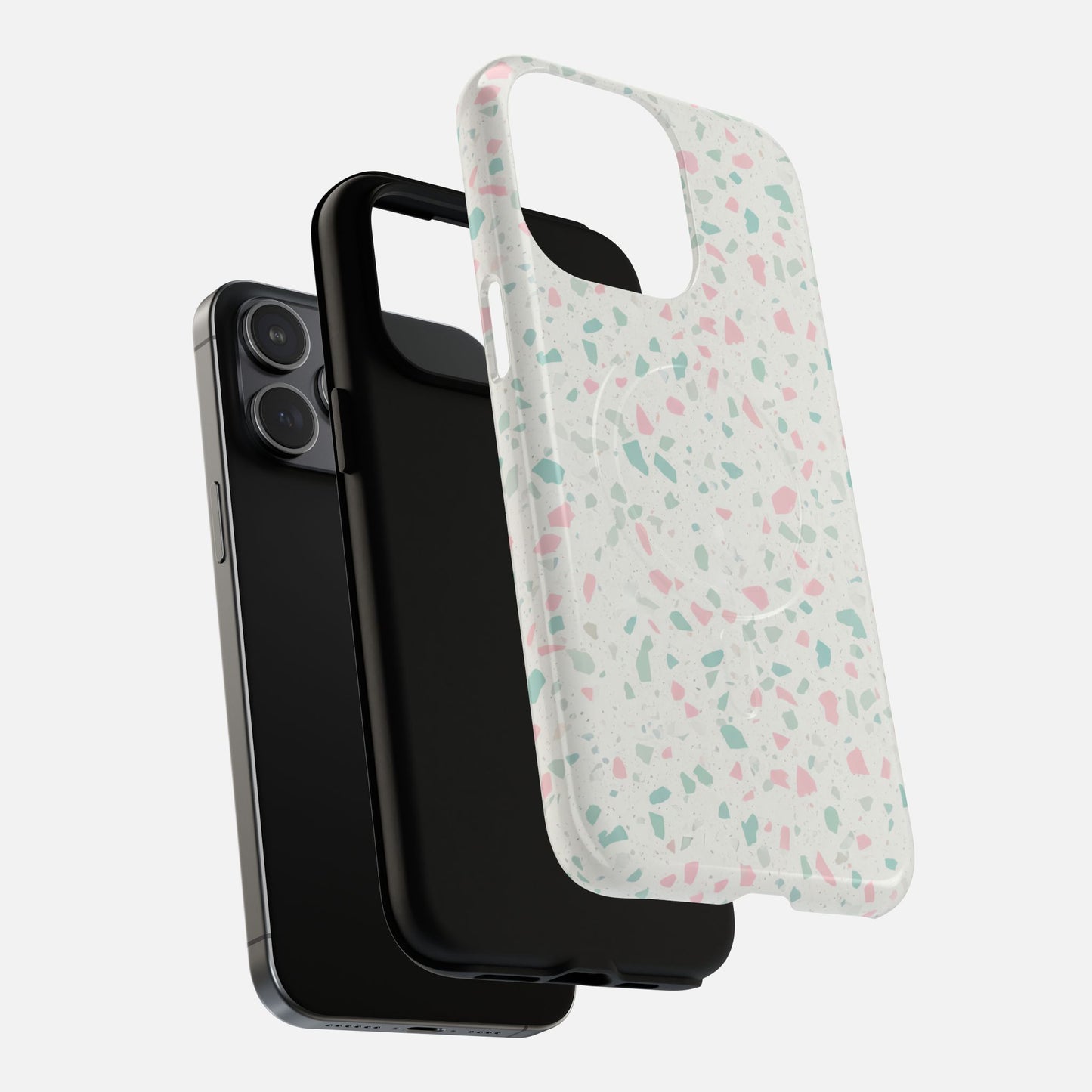 Terrazzo Pastel iPhone Case — Tough Magnetic | MagSafe Compatible