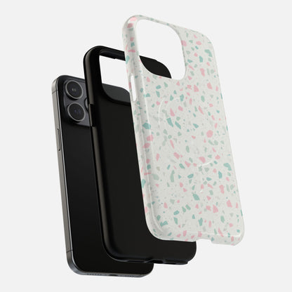 Terrazzo Pastel iPhone Case — Tough Magnetic | MagSafe Compatible