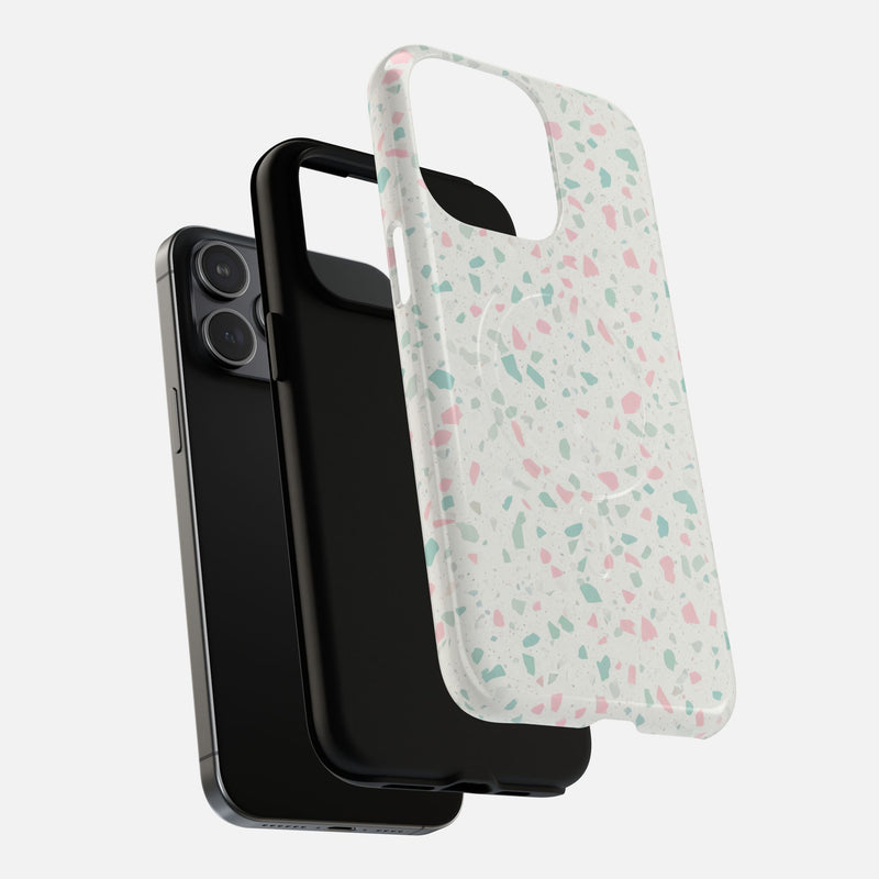 Terrazzo Pastel iPhone Case — Tough Magnetic | MagSafe Compatible