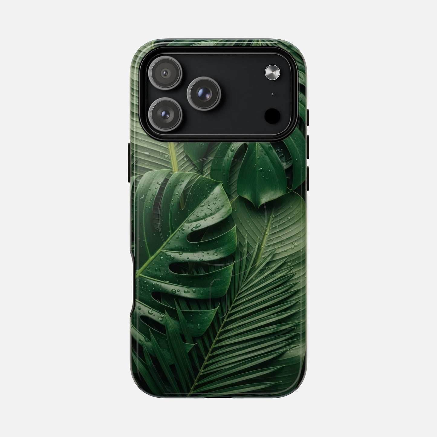 Tropical Monstera iPhone Case — Tough Magnetic | MagSafe Compatible