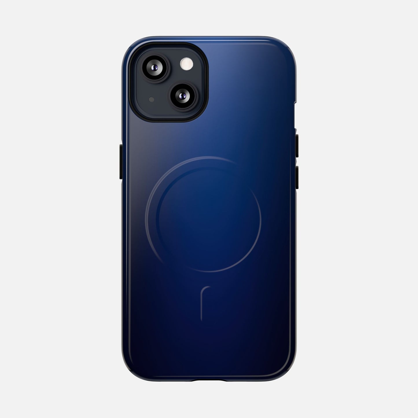 Smooth Dark Blue iPhone Case — Tough Magnetic | MagSafe Compatible