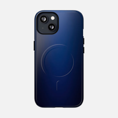 Smooth Dark Blue iPhone Case — Tough Magnetic | MagSafe Compatible