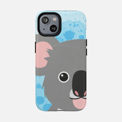 Cute Cartoon Koala iPhone Case — Tough Magnetic | MagSafe Compatible