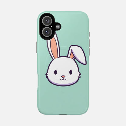 Cute Rabbit iPhone Case — Tough Magnetic | MagSafe Compatible