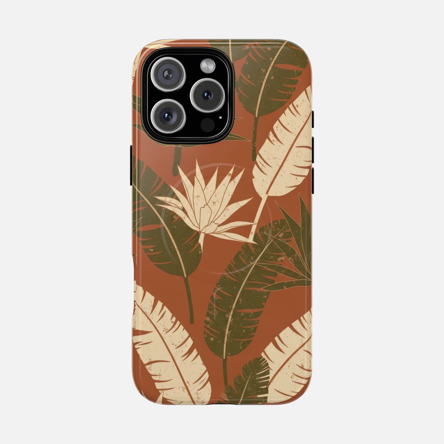 Tropical Leaf iPhone Case — Tough Magnetic | MagSafe Compatible