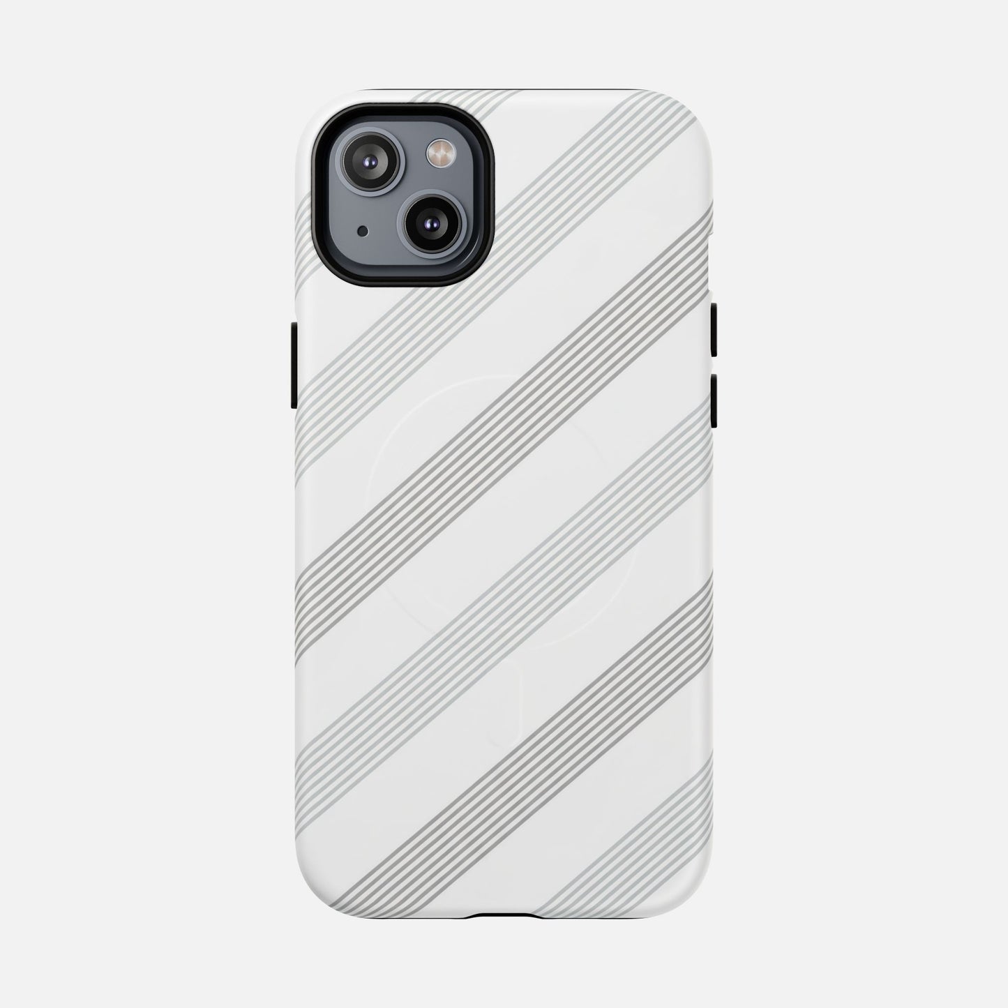 Minimal Diagonal Stripe iPhone Case — Tough Magnetic | MagSafe Compatible