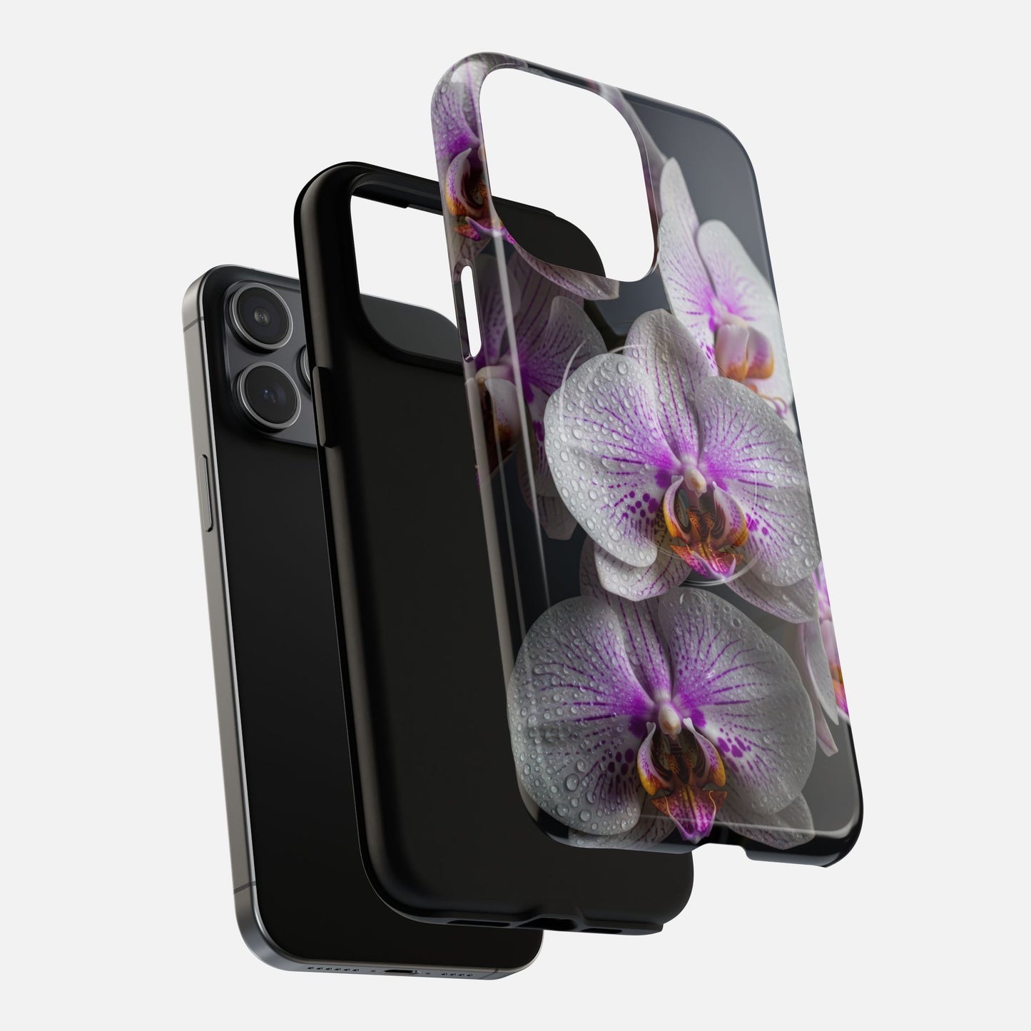 Orchid Bloom iPhone Case — Tough Magnetic | MagSafe Compatible