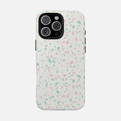 Terrazzo Pastel iPhone Case — Tough Magnetic | MagSafe Compatible