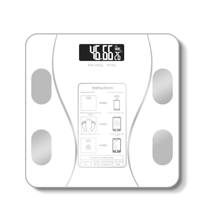 Smart Body Weight & Fat Scale - Accurate Home Health Monitoring - Zaidni Store