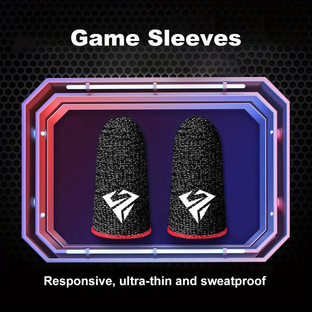 10pcs Anti-Slip Breathable Gaming Finger Sleeves - Sweatproof for Mobile Gamers - Zaidni Store