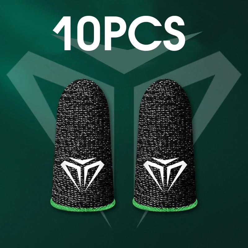 10pcs Anti-Slip Breathable Gaming Finger Sleeves - Sweatproof for Mobile Gamers - Zaidni Store