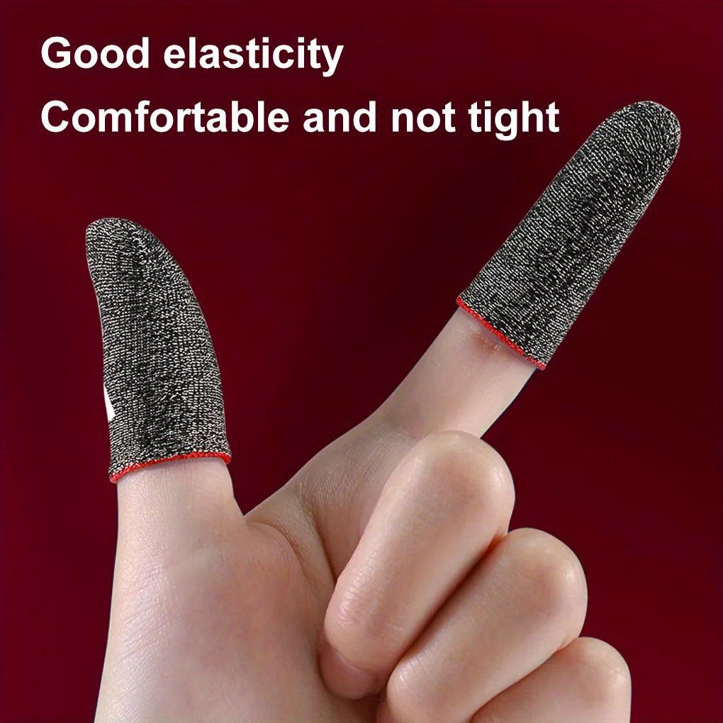 10pcs Anti-Slip Breathable Gaming Finger Sleeves - Sweatproof for Mobile Gamers - Zaidni Store