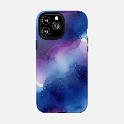 Galaxy Watercolor iPhone Case — Tough Magnetic | MagSafe Compatible