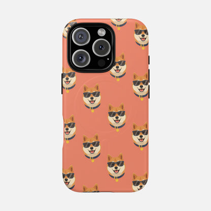 Cool Shiba iPhone Case — Tough Magnetic | MagSafe Compatible