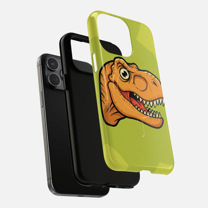 Dino Roar iPhone Case — Tough Magnetic | MagSafe Compatible