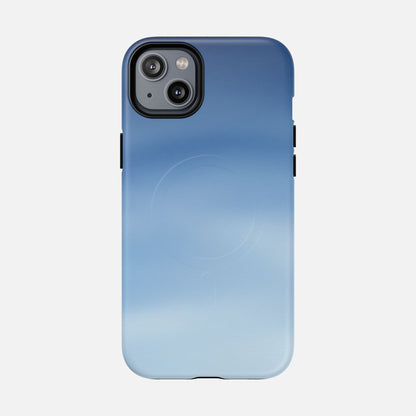 Gradient Blue iPhone Case — Tough Magnetic | MagSafe Compatible