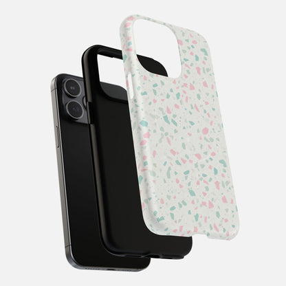 Terrazzo Pastel iPhone Case — Tough Magnetic | MagSafe Compatible