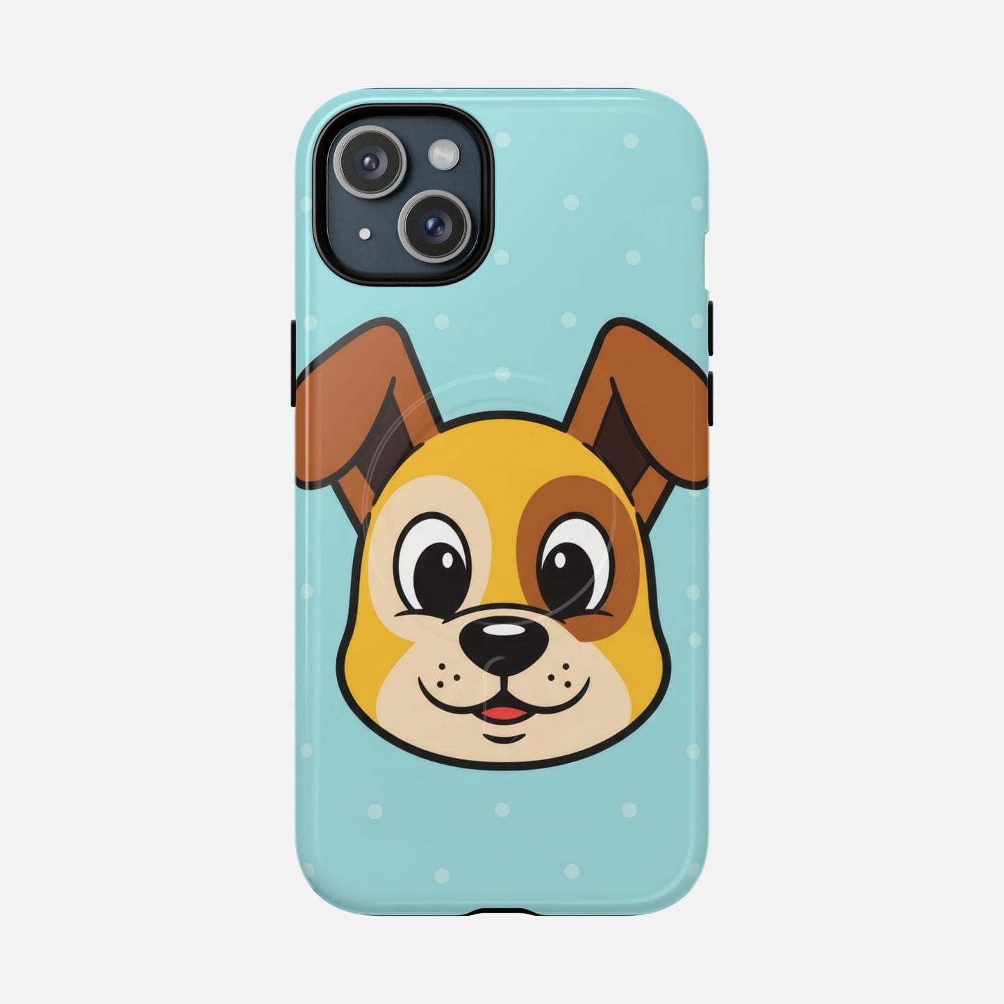 Cute Puppy iPhone Case — Tough Magnetic | MagSafe Compatible