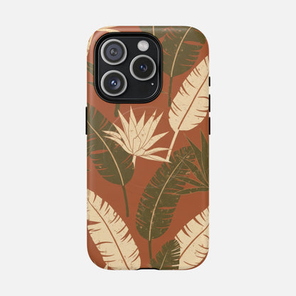 Tropical Leaf iPhone Case — Tough Magnetic | MagSafe Compatible