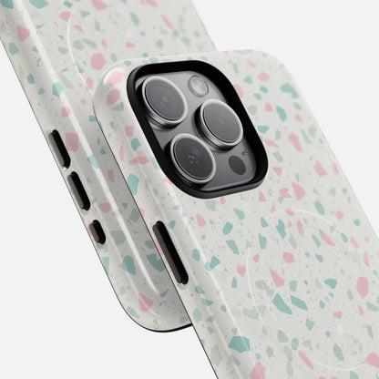 Terrazzo Pastel iPhone Case — Tough Magnetic | MagSafe Compatible