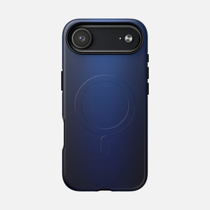 Smooth Dark Blue iPhone Case — Tough Magnetic | MagSafe Compatible