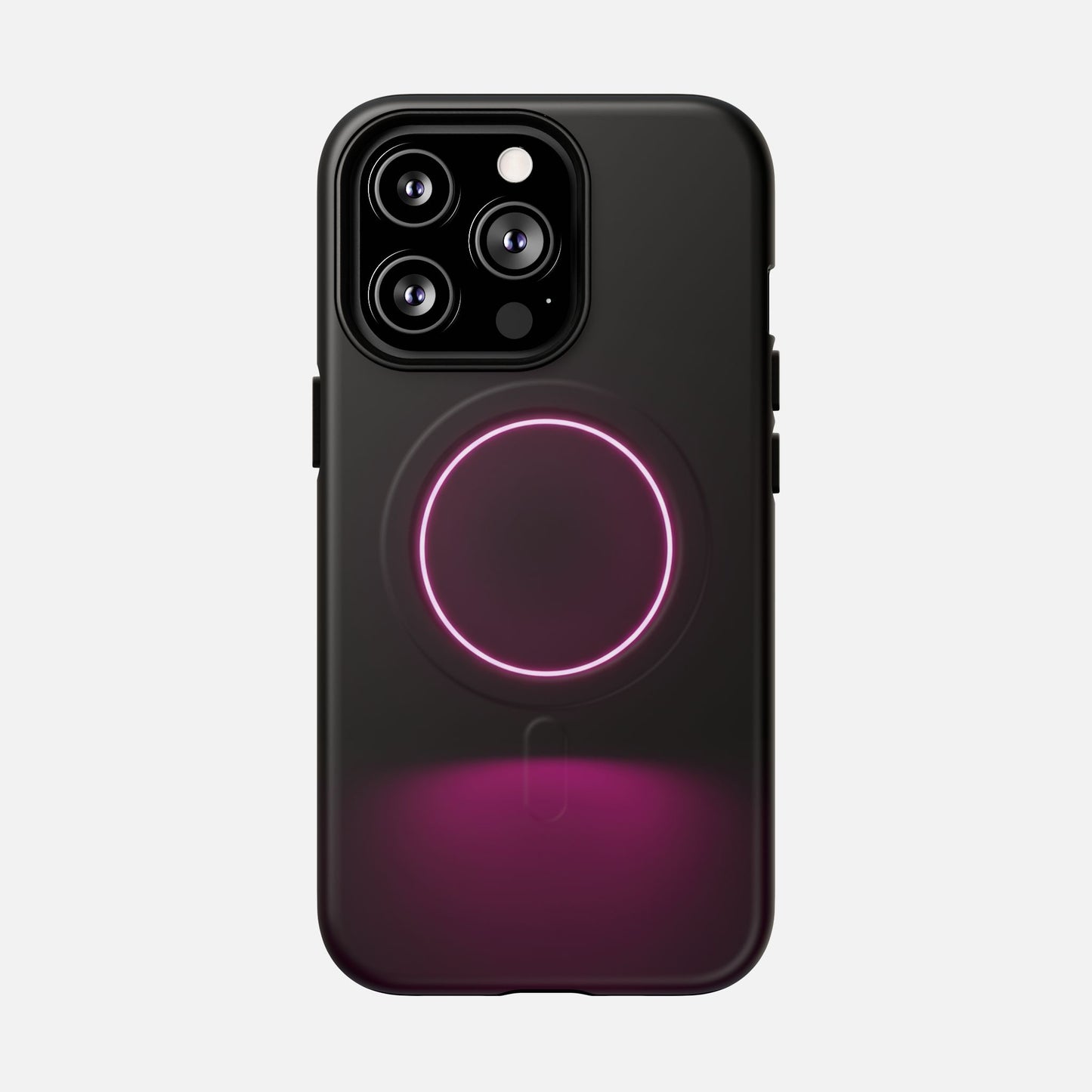 Neon Ring iPhone Case — Tough Magnetic | MagSafe Compatible