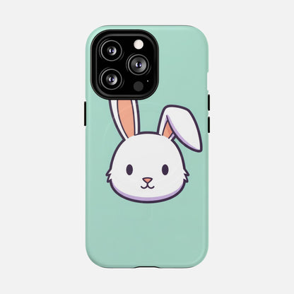 Cute Rabbit iPhone Case — Tough Magnetic | MagSafe Compatible
