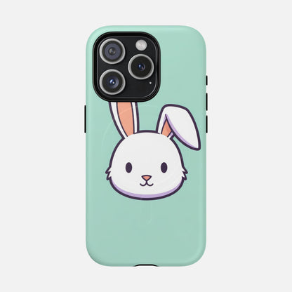 Cute Rabbit iPhone Case — Tough Magnetic | MagSafe Compatible