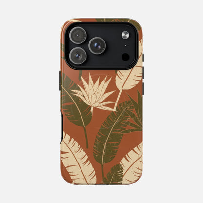 Tropical Leaf iPhone Case — Tough Magnetic | MagSafe Compatible