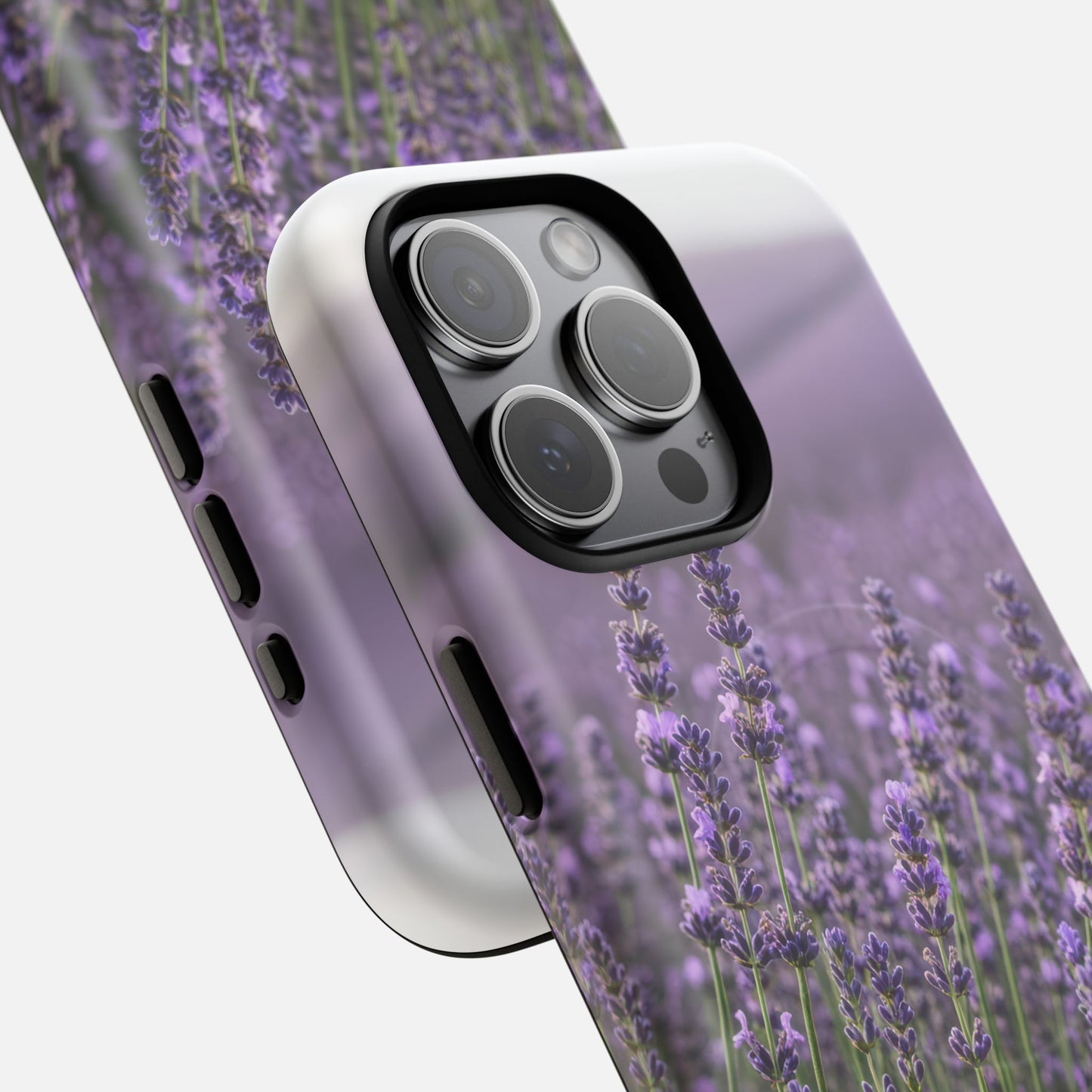 Lavender Field iPhone Case — Tough Magnetic | MagSafe Compatible