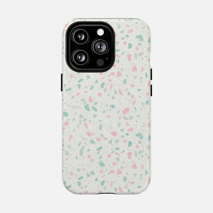Terrazzo Pastel iPhone Case — Tough Magnetic | MagSafe Compatible
