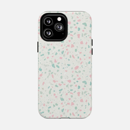 Terrazzo Pastel iPhone Case — Tough Magnetic | MagSafe Compatible