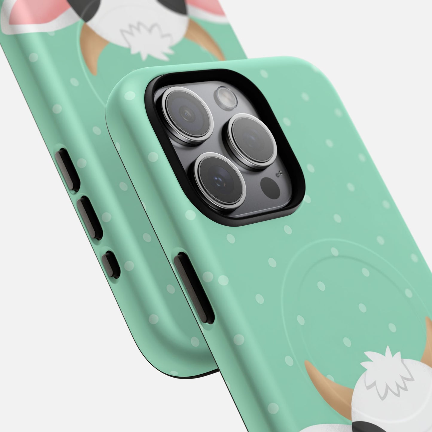 Cow Cartoon iPhone Case — Tough Magnetic | MagSafe Compatible