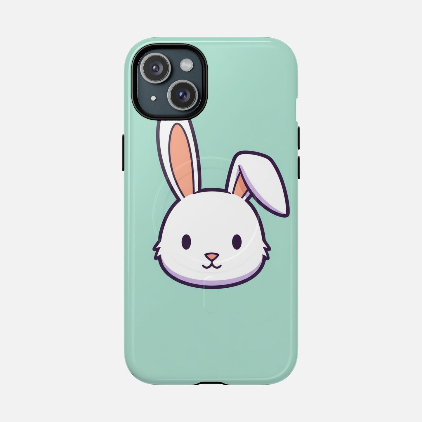 Cute Rabbit iPhone Case — Tough Magnetic | MagSafe Compatible