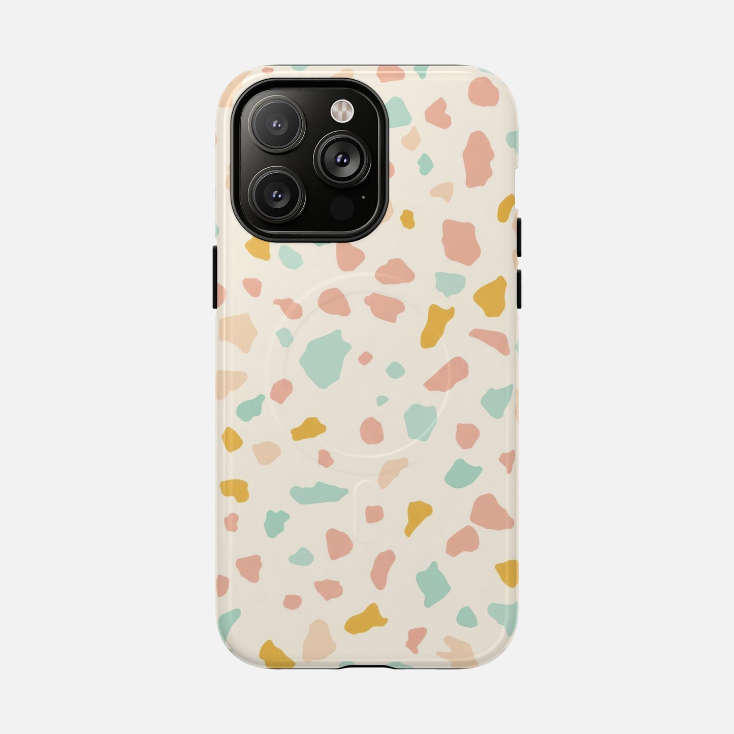 Terrazzo Pastel iPhone Case — Tough Magnetic | MagSafe Compatible