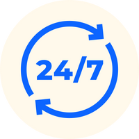 24/7 Support