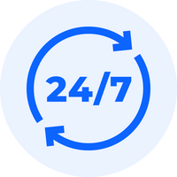 <strong>24/7 Support</strong>