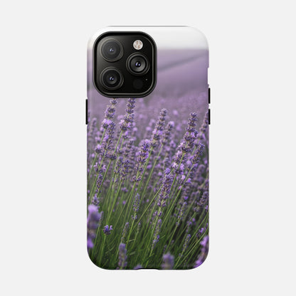 Lavender Field iPhone Case — Tough Magnetic | MagSafe Compatible