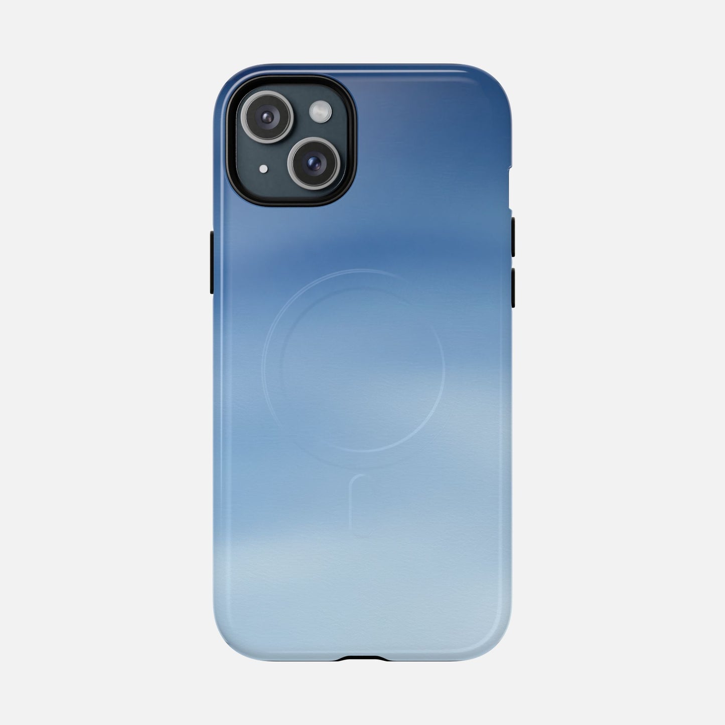 Gradient Blue iPhone Case — Tough Magnetic | MagSafe Compatible