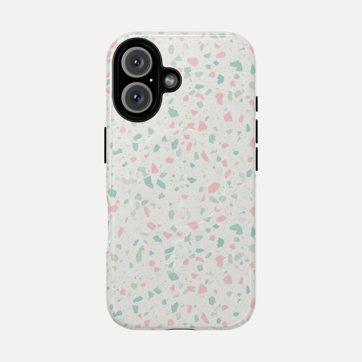 Terrazzo Pastel iPhone Case — Tough Magnetic | MagSafe Compatible