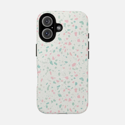 Terrazzo Pastel iPhone Case — Tough Magnetic | MagSafe Compatible