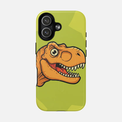 Dino Roar iPhone Case — Tough Magnetic | MagSafe Compatible