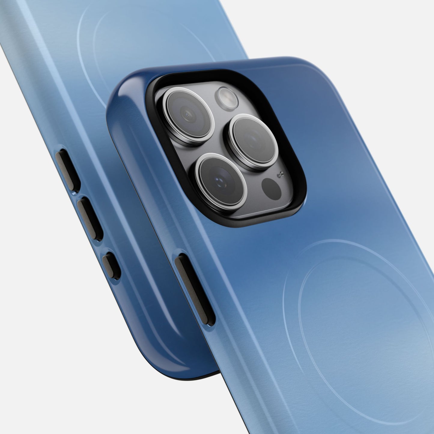 Gradient Blue iPhone Case — Tough Magnetic | MagSafe Compatible