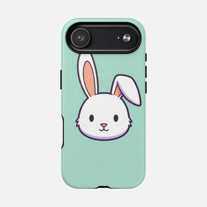 Cute Rabbit iPhone Case — Tough Magnetic | MagSafe Compatible