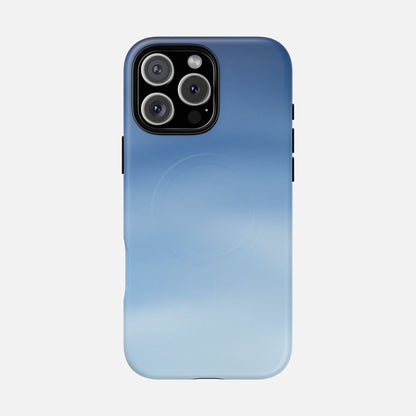 Gradient Blue iPhone Case — Tough Magnetic | MagSafe Compatible